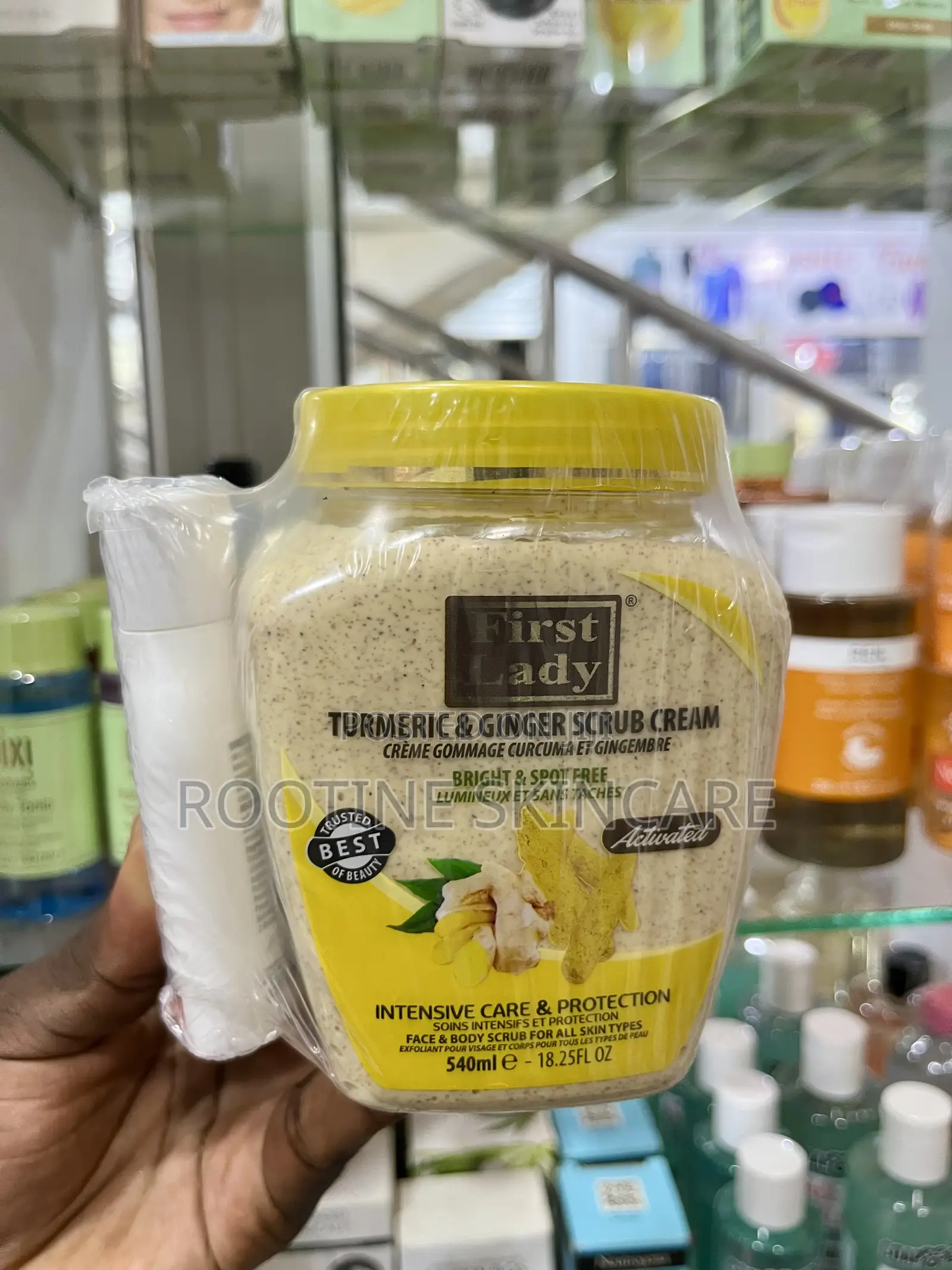 First Lady Tumeric Ginger Scrub Cream