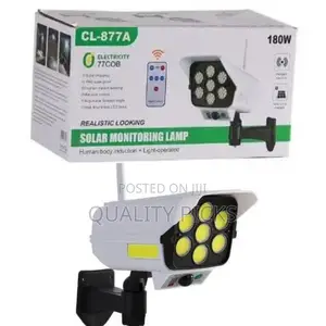 Solar Monitor Street Lamp
