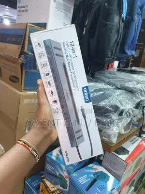 12 in 1 Type-C Docking Station Type-C HUB 12 in 1