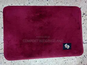 Smooth Door Mat Maroon