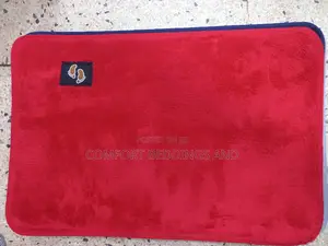 Smooth Door Mat Red