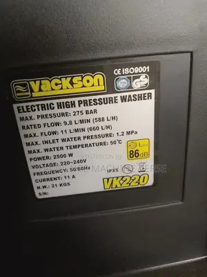 Electric Car Washer 275bar