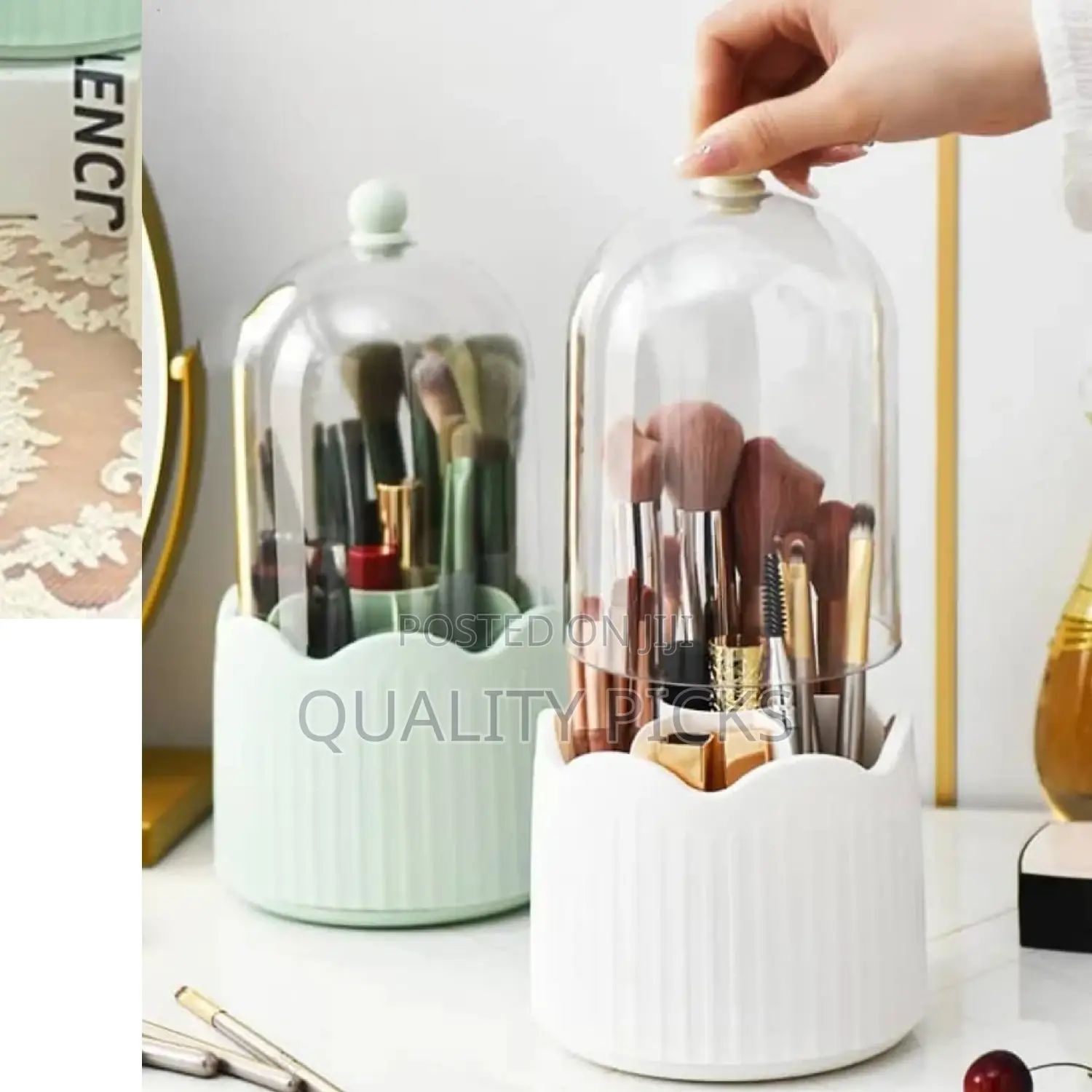 Mini Rotating Makeup Storage Rack