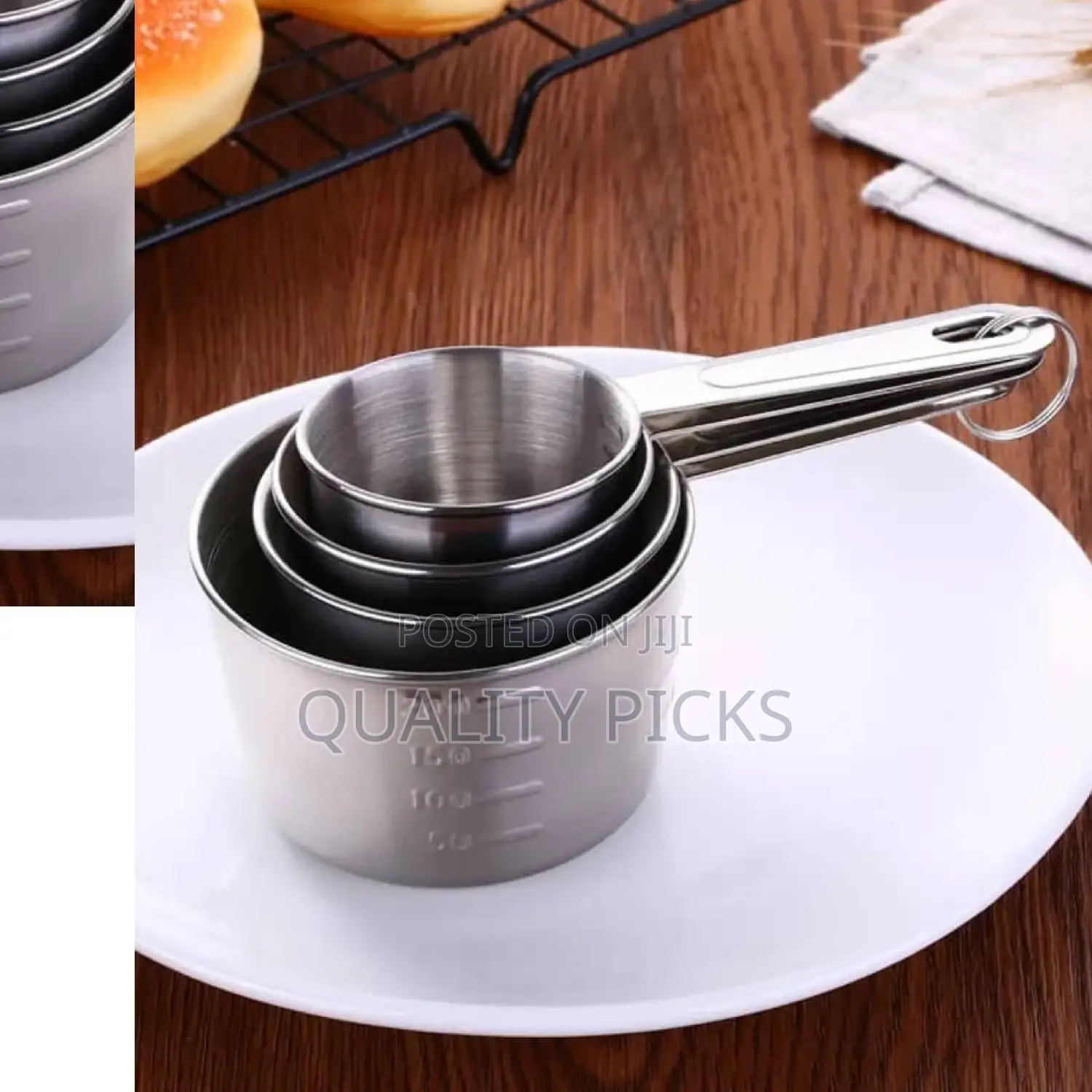 Brand Stainless Steel Measuring Cups