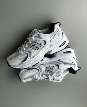 Original Men’S New Balance 530 White Cloth Trainer Sneakers