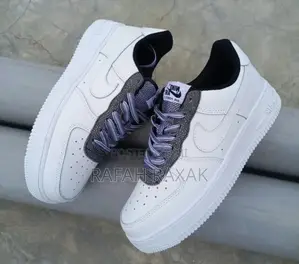 Original Unisex White Smoke Grey Nike Air Force 1