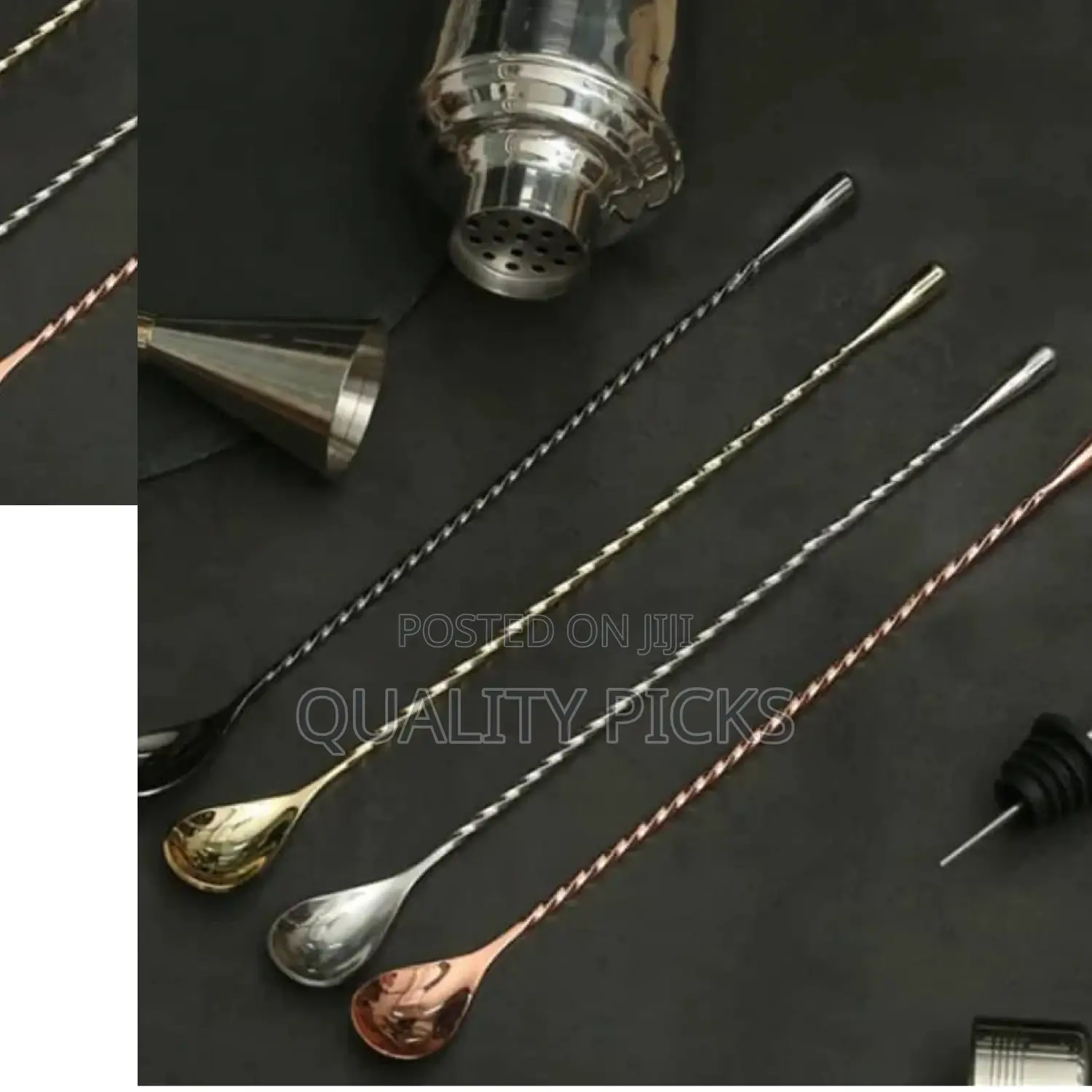 Stainless Cocktail Spoons