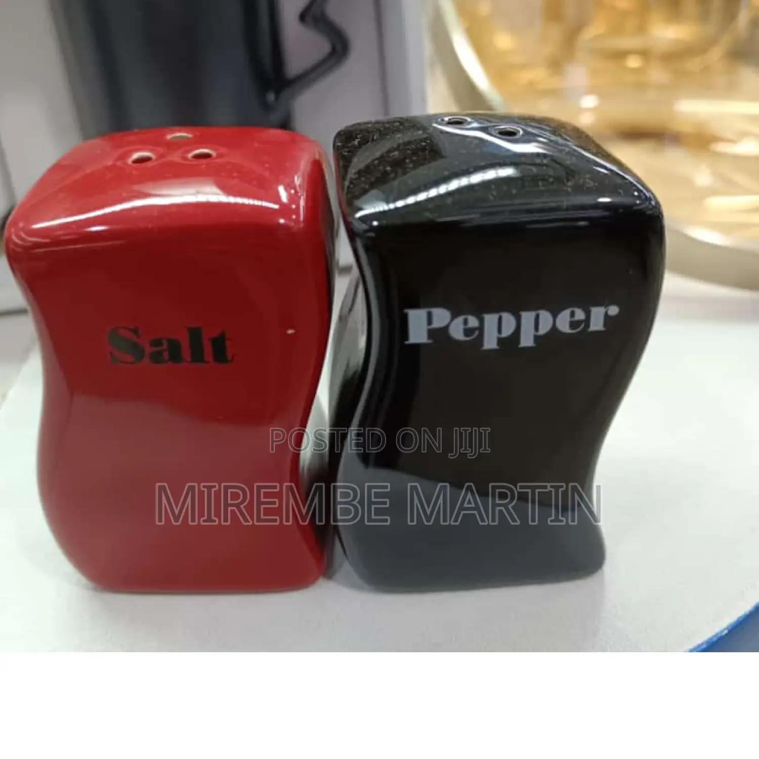 Salt and Pepper Shakers.