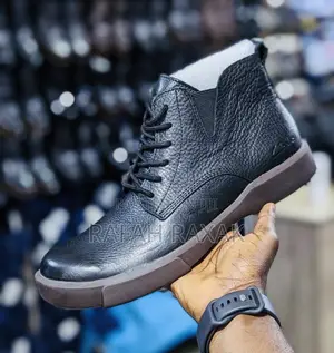 Original Men’S Clarks Leather Casual Boots
