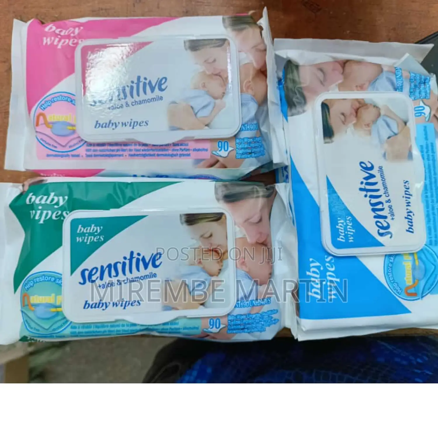 Sensitive Baby Wipes.