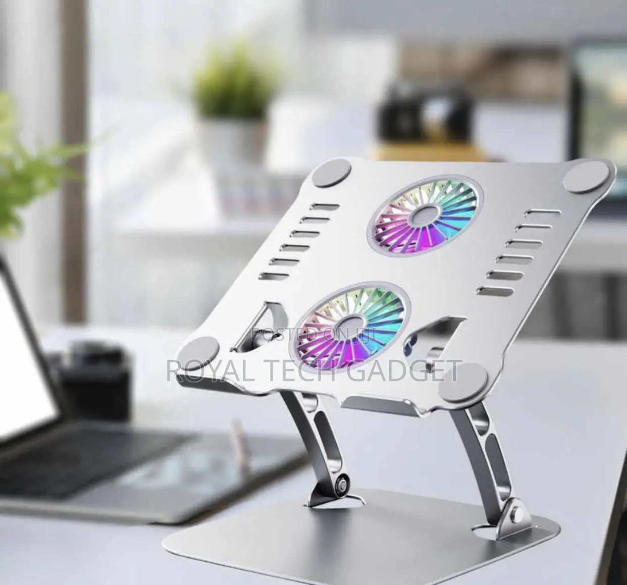 Laptop Stand With Cooling Fan