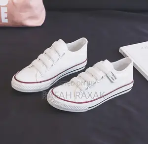 New Classic Ladies White Fashion All Stars
