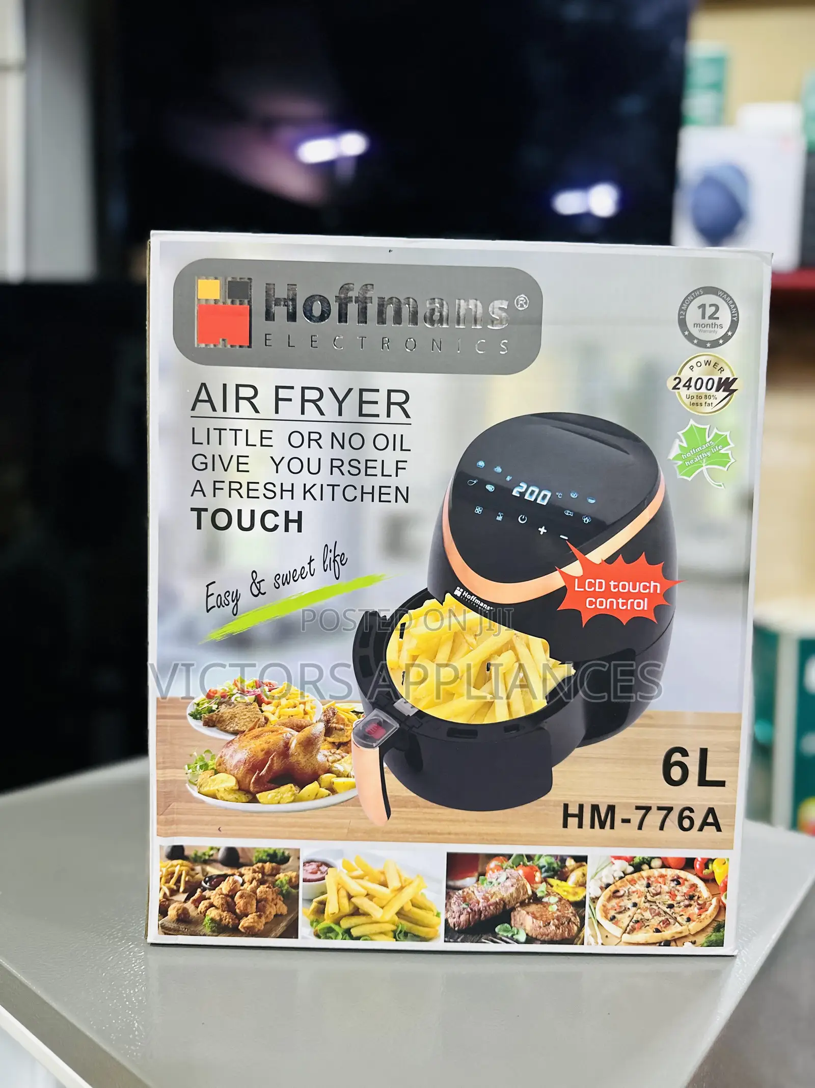 Hoffmans 6L Air Fryer Digital