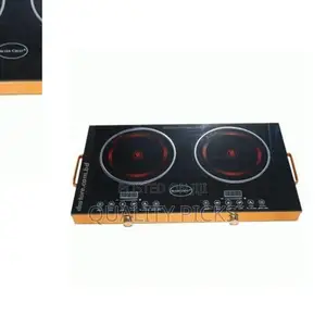 Double Electric Sliver Crest Infrared Cooker