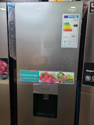 Pixel Glass Finish Fridge Side by Side