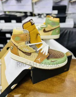 Original Air Jordan 1 Retro High OG Vodoo X Zion Sneaker