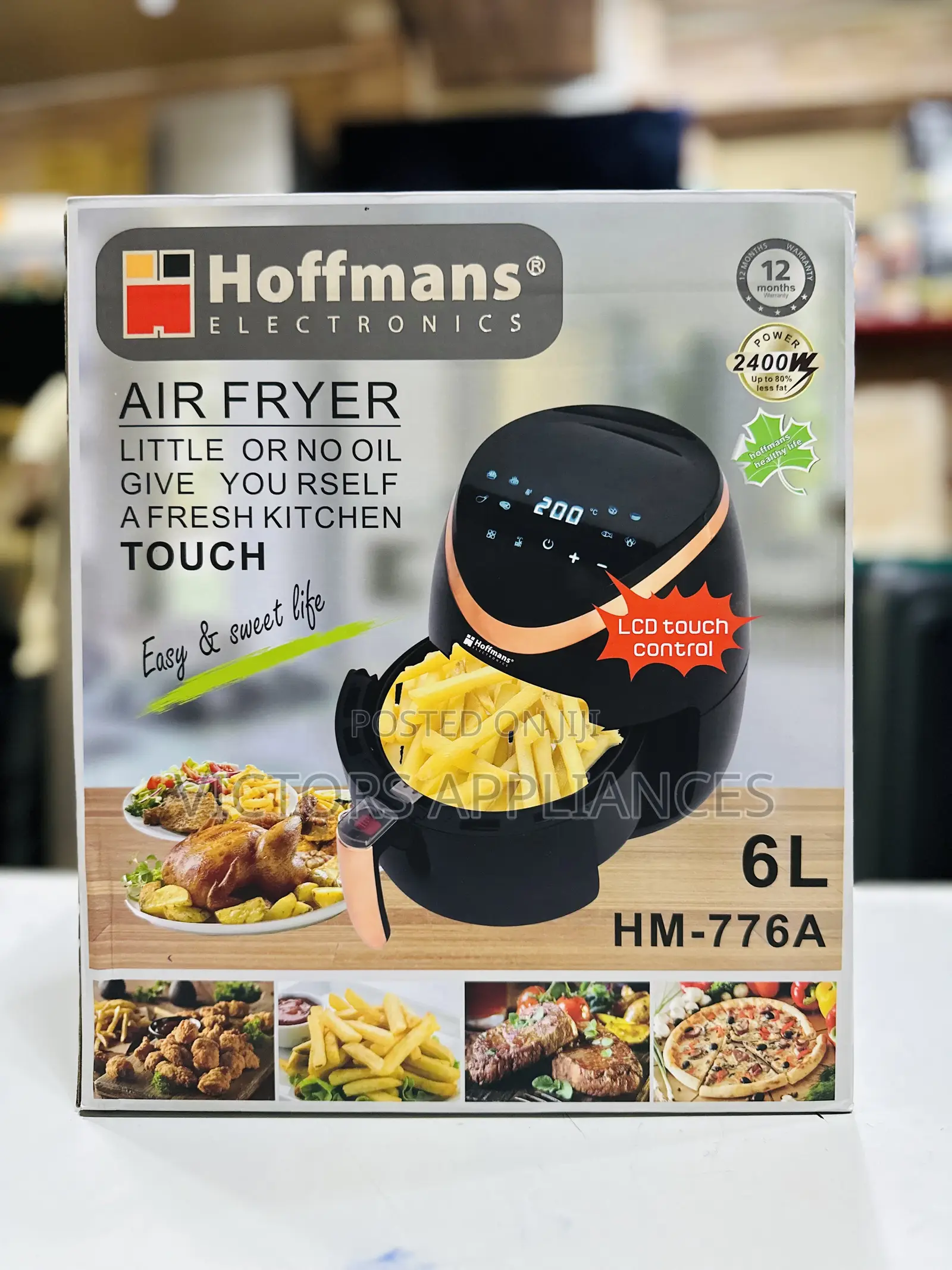 Hoffmans Air Fryer 6liters