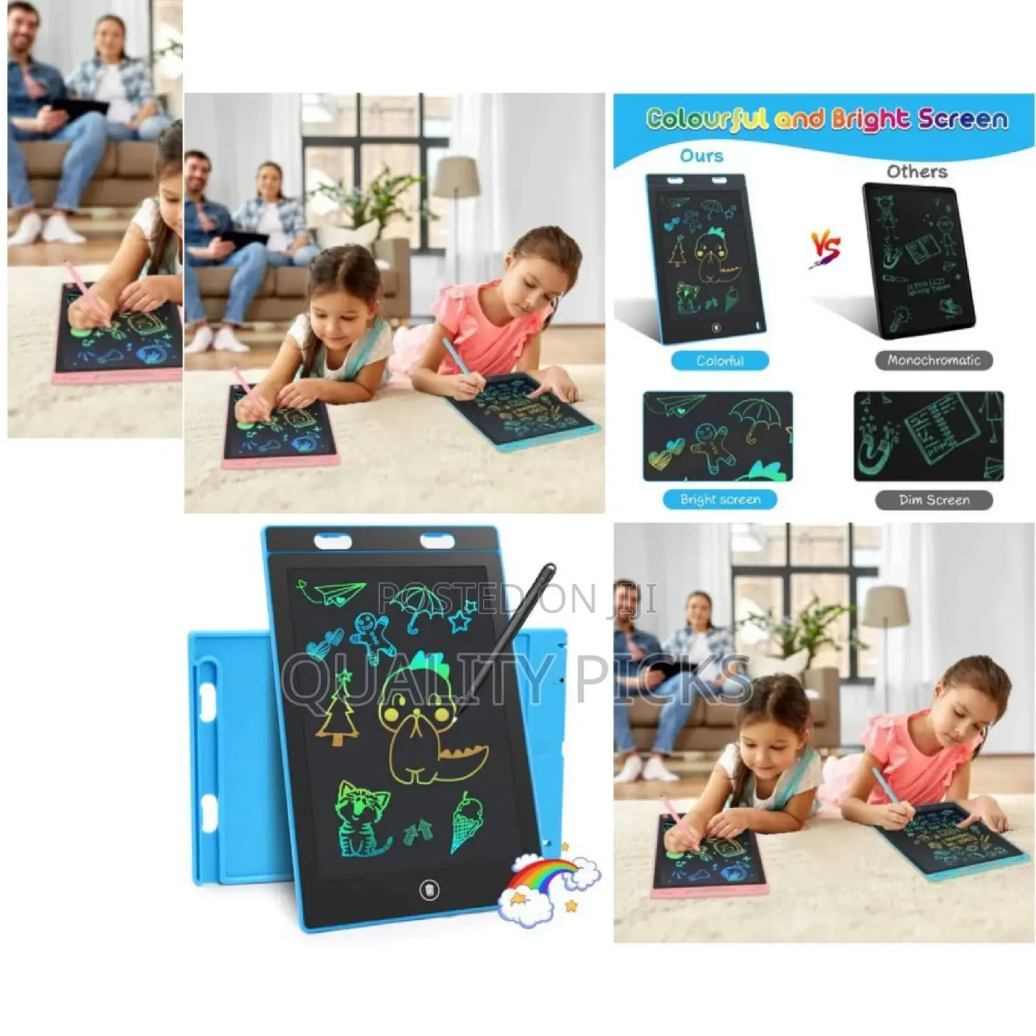Plastic Kid's Drawing Pads