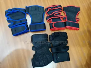 Half Gym Gloves Original Material All Colors and Sizes