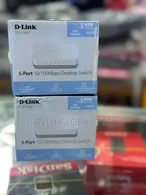 Dlink 10/100mbps 5 Port Desktop Switch