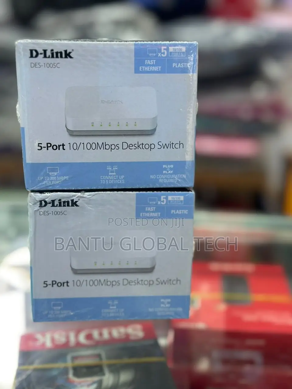 Dlink 10/100mbps 5 Port Desktop Switch