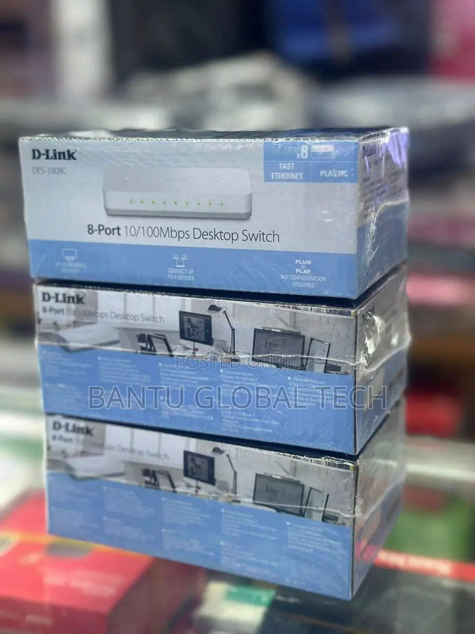 Dlink 10/100mbps 5 Port Desktop Switch