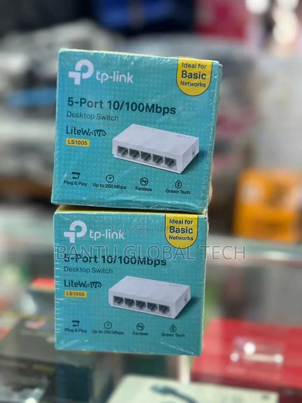 Tplink 5-Port 10/100mbps Desktop Switch (LS1005)