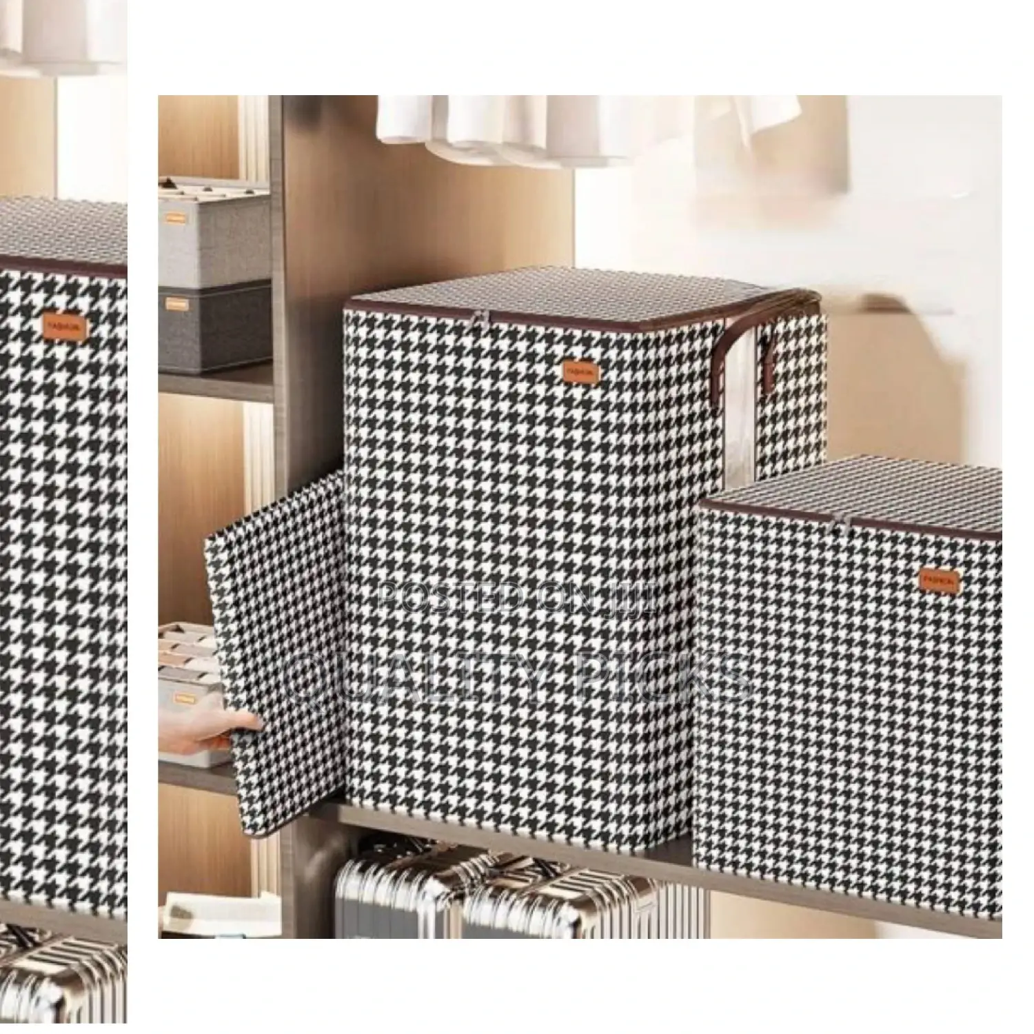 3 PCS Clothes Storage Box