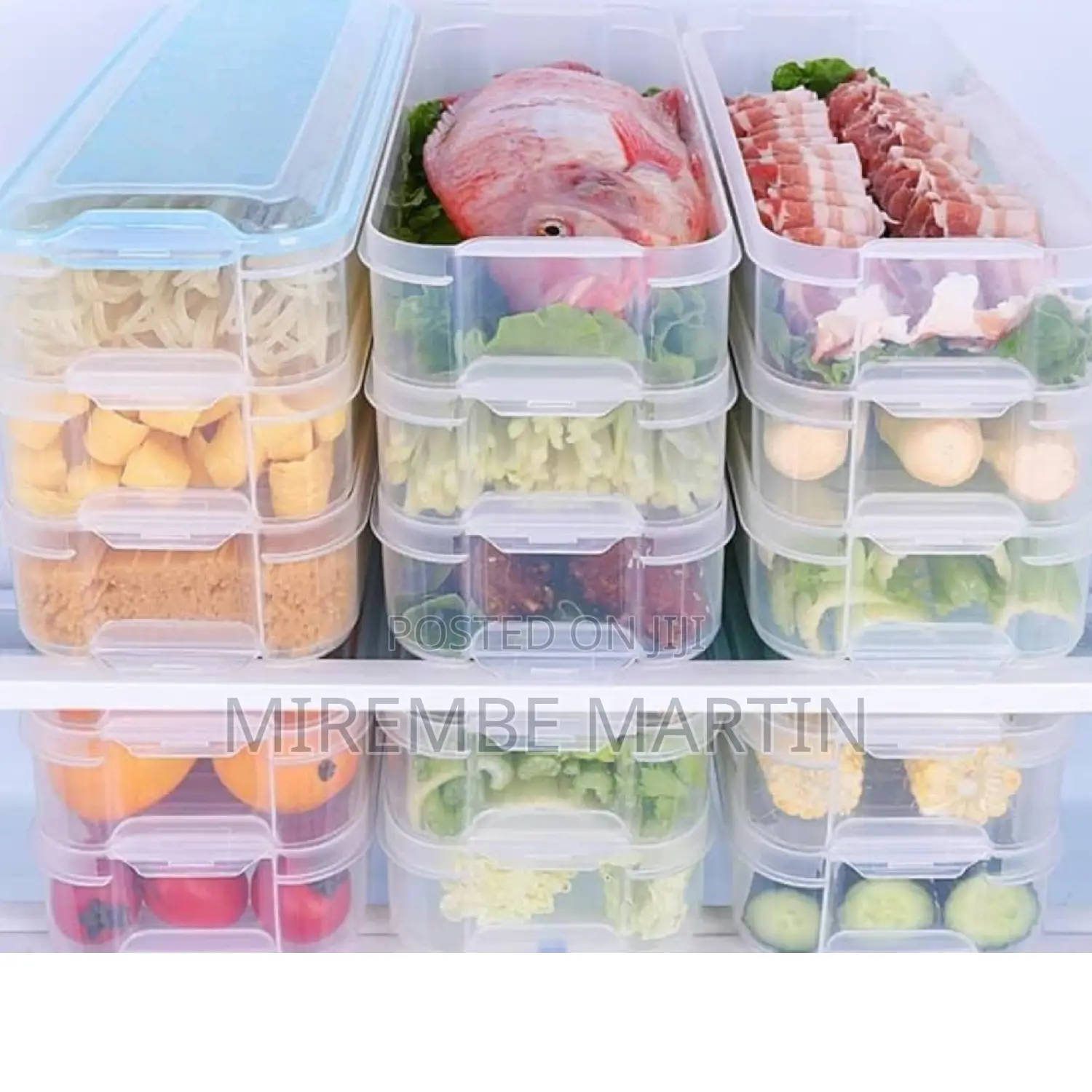 Plastic Fridge Storage Containers.