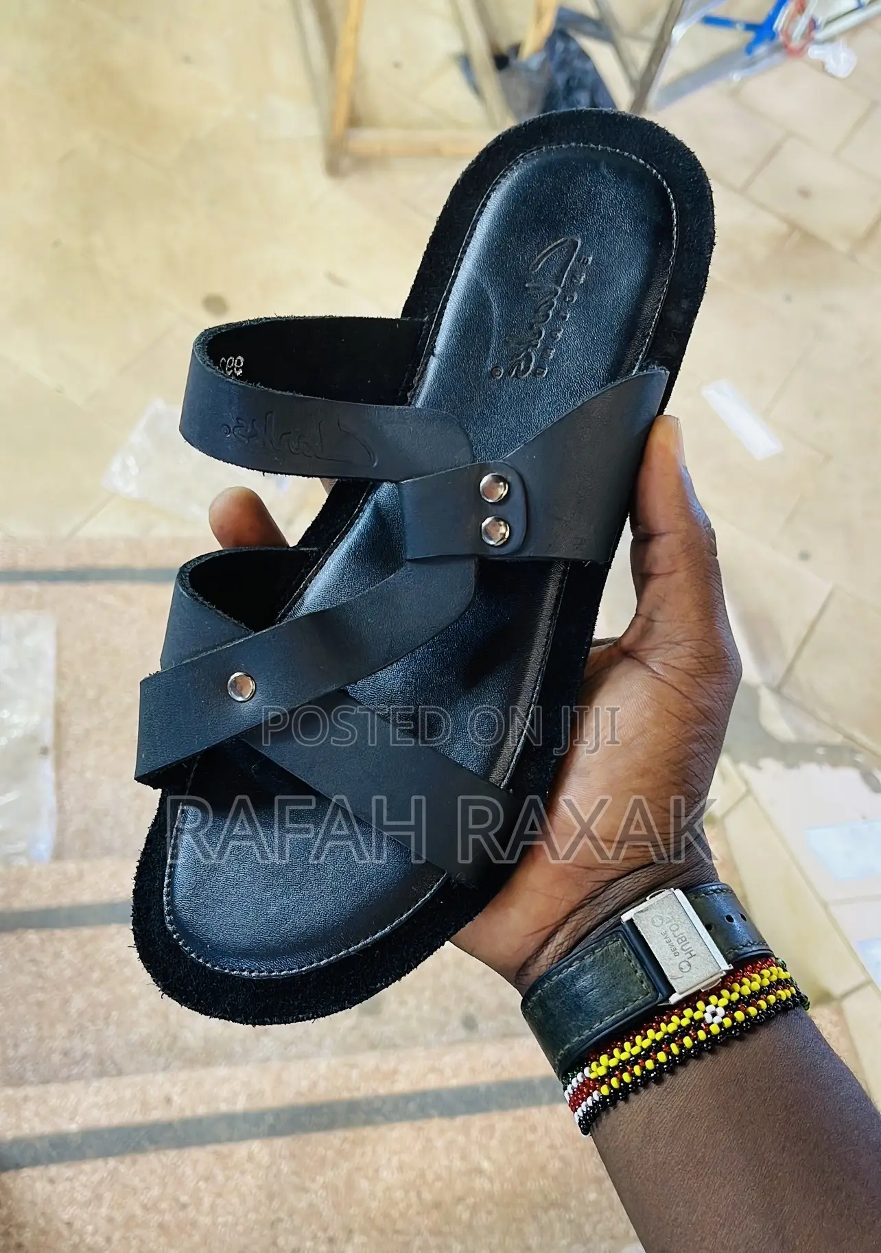 Original Classic Men’S Clarks Leather Sandals
