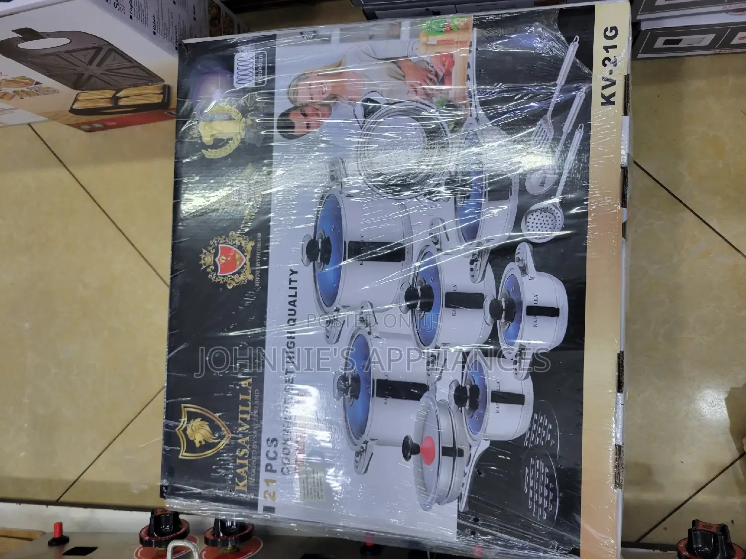 Kaisa Villa 21pics Cookware Set High Quality Set
