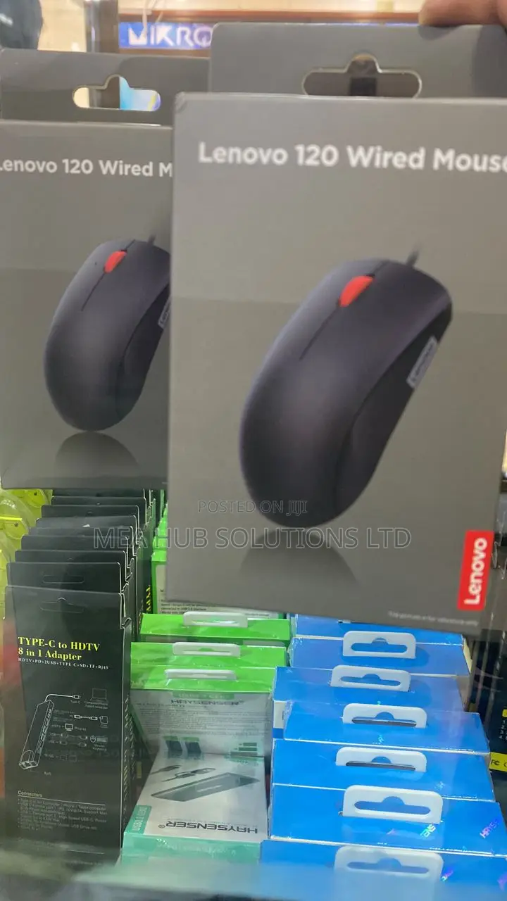 Lenovo 120 Wired Mouse