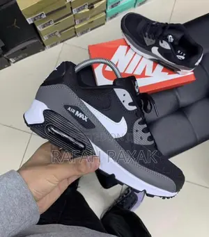 Original Black Grey Nike Air Max 90 Sneaker