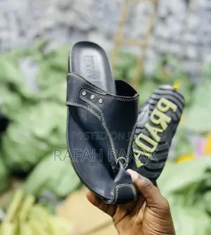 Original Men’S Prada Leather Sandals