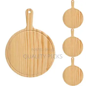 Round Wooden Tray