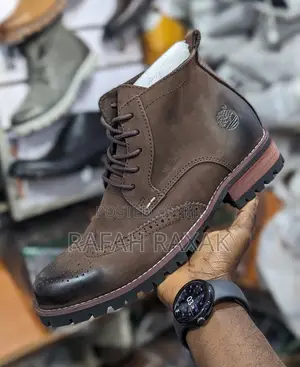 Original Men’S Dark Tan Timberland Oxford Boots
