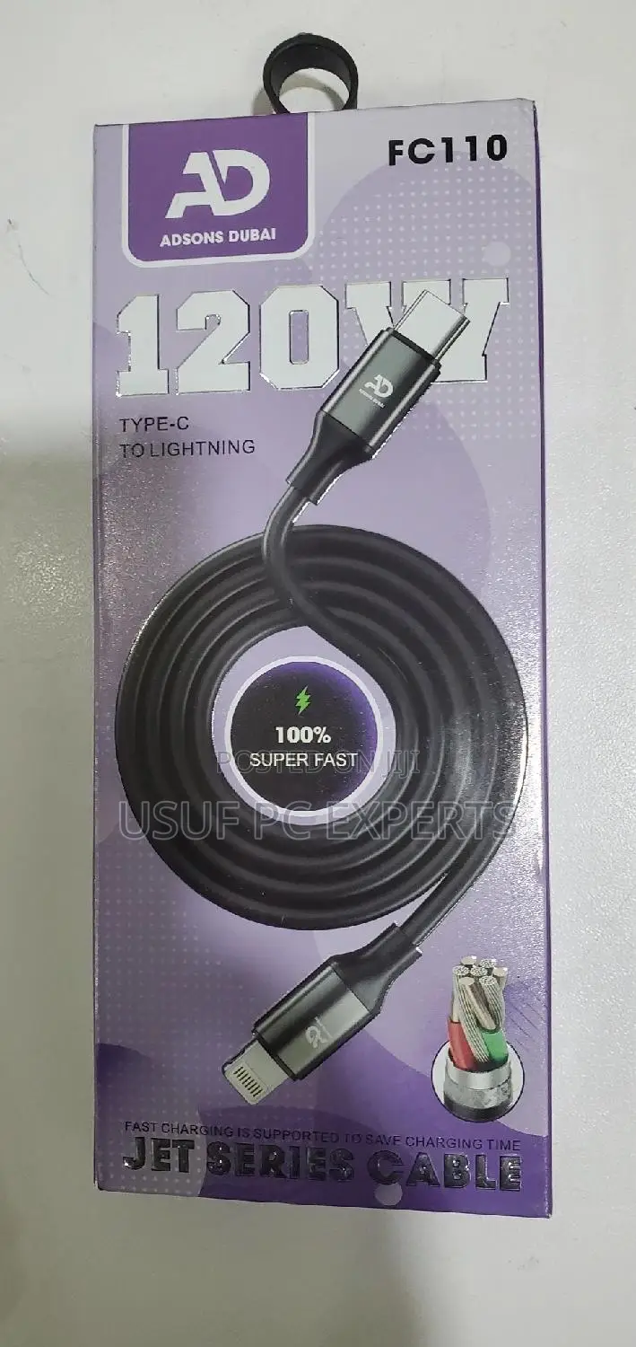 Adsons Type C to iPhone Cable