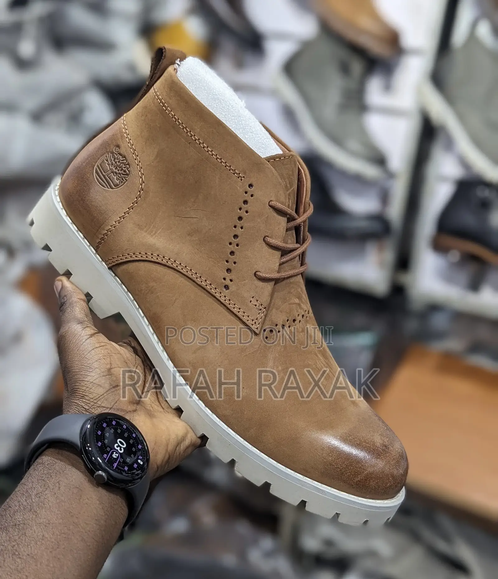 Original Brown Timberland Premium Casual Ankle Boots
