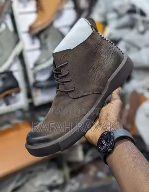 Original Clarks Casual Leather Ankle Boots