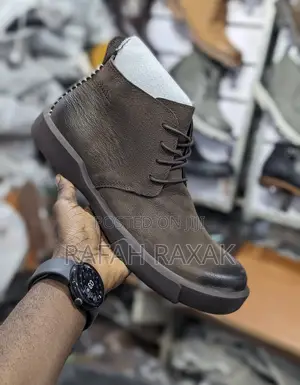 Original Clarks Casual Leather Ankle Boots