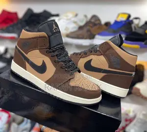 Original Unisex Nike Air Jordan 1 Mid SE Earth Tone Sneaker