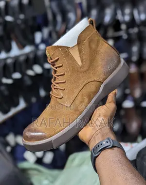 Original Brown Clarks Casual Leather Boots