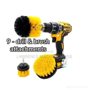 Rechargeable Drill and Cleaning Brushes