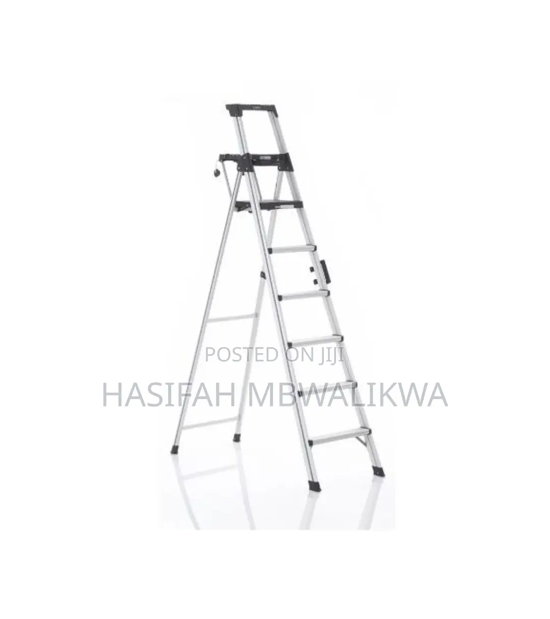 Aluminium Telescopic Extension Ladder 6 Steps- (