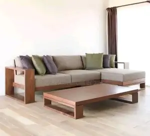 Sofa Set Made in Wood