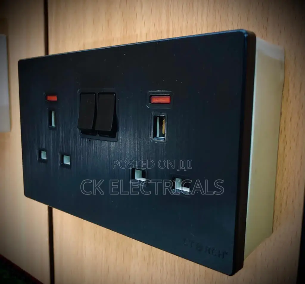 Black Switches and Socket Available