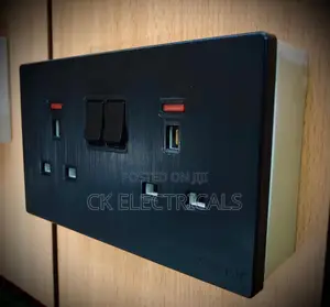Black Switches and Socket Available
