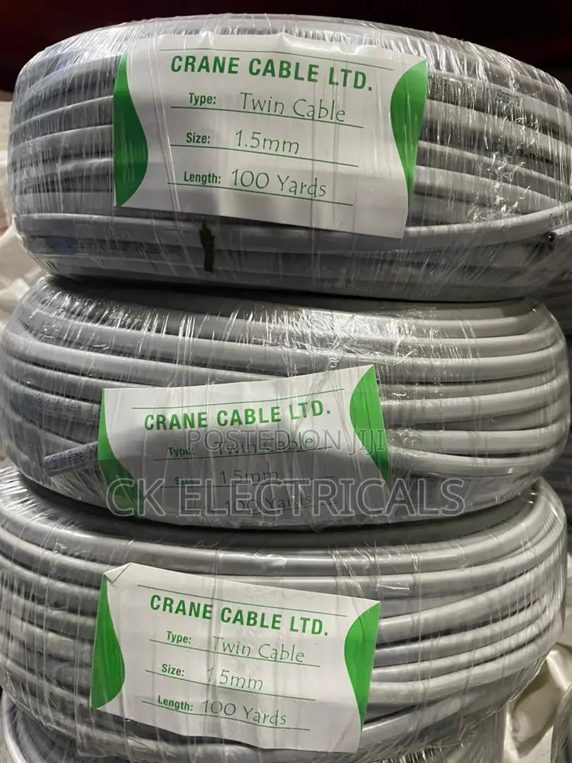 Crane Twin Cables Available All Sizes