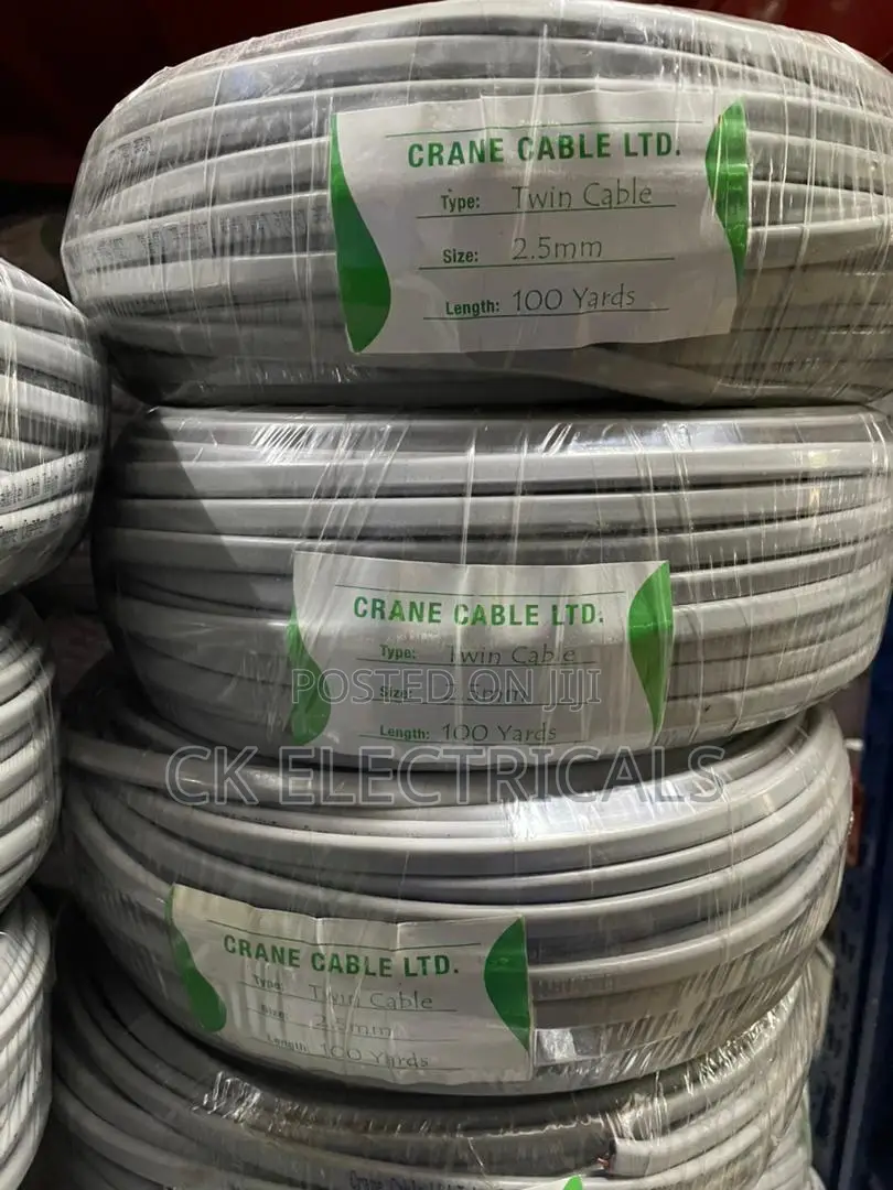 Crane Twin Cables Available All Sizes