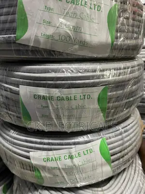 Crane Twin Cables Available All Sizes